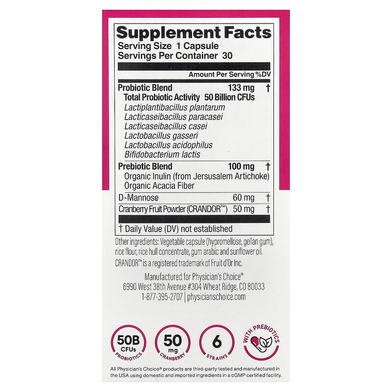 Women's Probiotic, 30 Capsules
