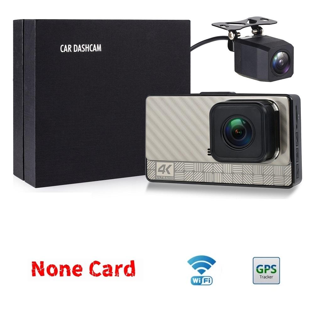 4K Ultra High Definition mit WiFi Mobile Internet ADAS BSD Front- und Heck-Dual-Recording-Fahrtenrekorder