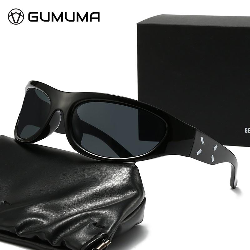 Margiela GM Collaboration MM03 Headband Sunglasses Liu Shishi Same Style Cycling Cool Hot Girl Sunglasses High-end Feel
