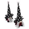 Scary Gnomes Figurine With Skull Design Halloween Party Decoration User Friendly Durable Fabric Home Festival Display