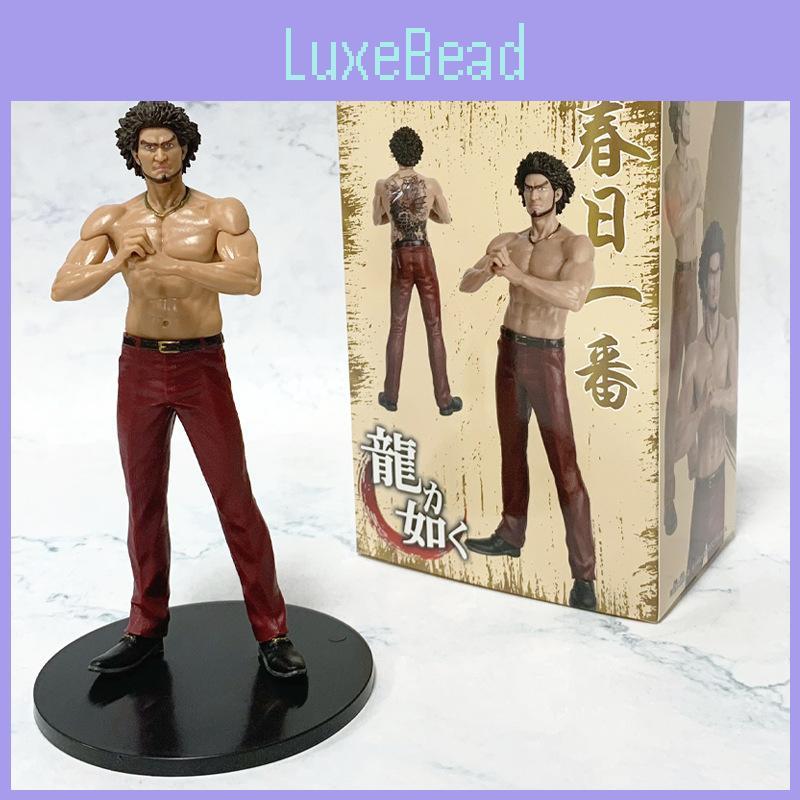 Like A Dragon Kasuga Ichiban Pvc Model Ornament With Display Stand For Collectors And Gaming Fans