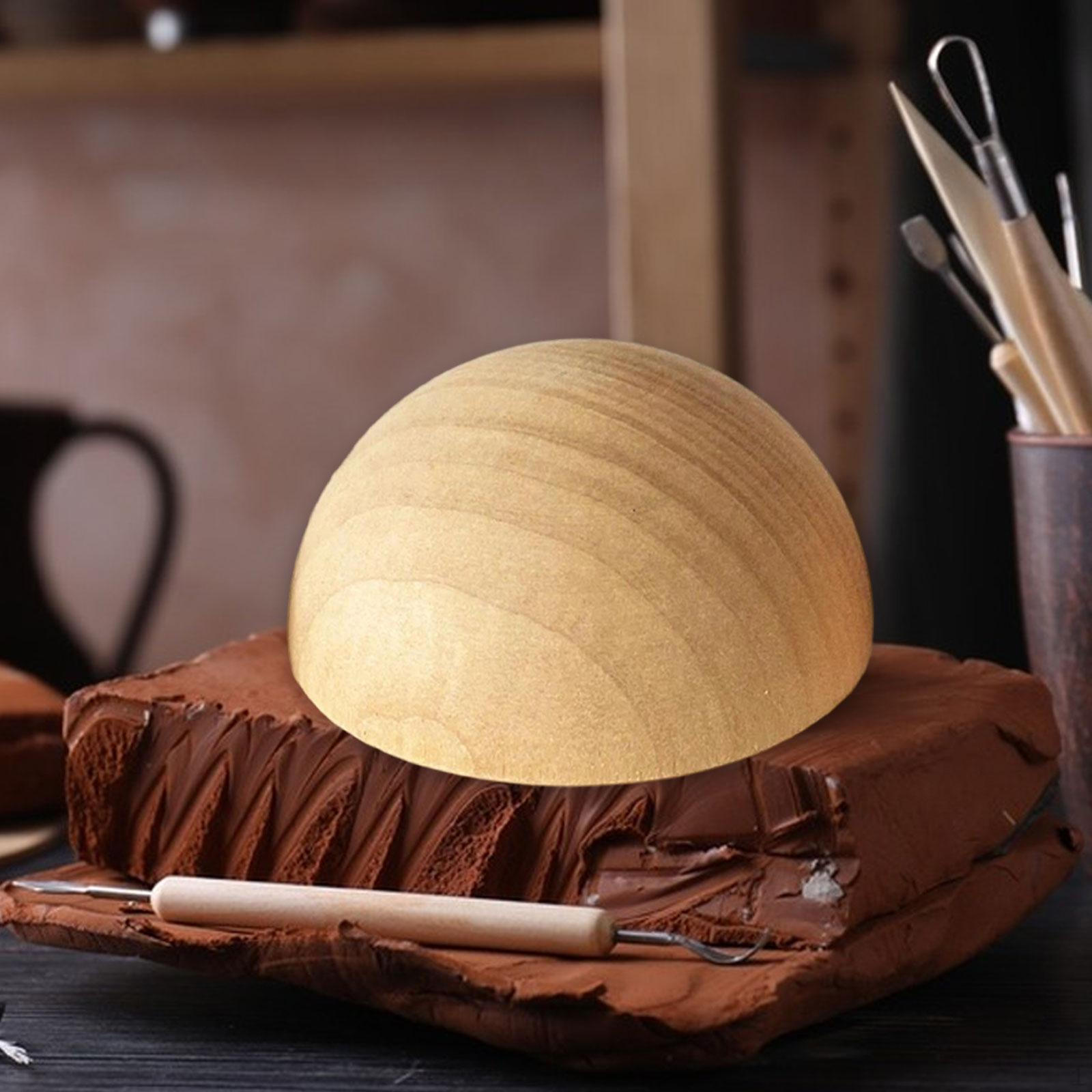 

Изготовление полудеревянного шара для мебельной фурнитуры и гончарных инструментов 12cm