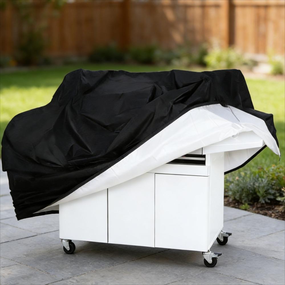Copertura per Griglia da Esterno 210D Oxford Impermeabile Antipolvere Protezione per BBQ Giardino Cortile