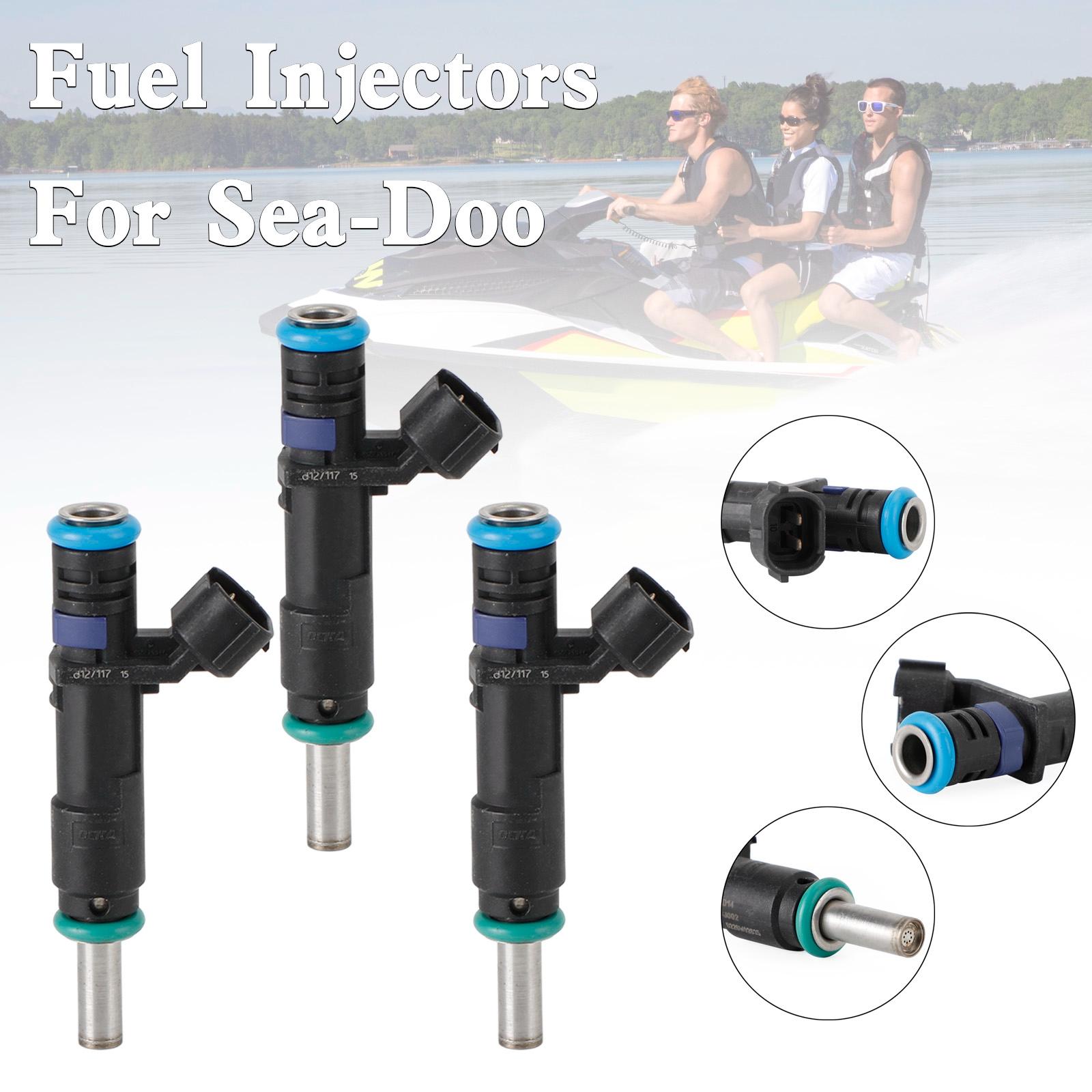 

3PCS 420874836 Fuel Injectors 420874848 For Seadoo GTI 130/SE 130 GTS 130 2011-2015