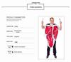 Adult Male Christmas & Halloween Costume for Stage Performance