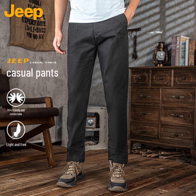 

JEEP Unisex Loose Fit Casual Trousers 36