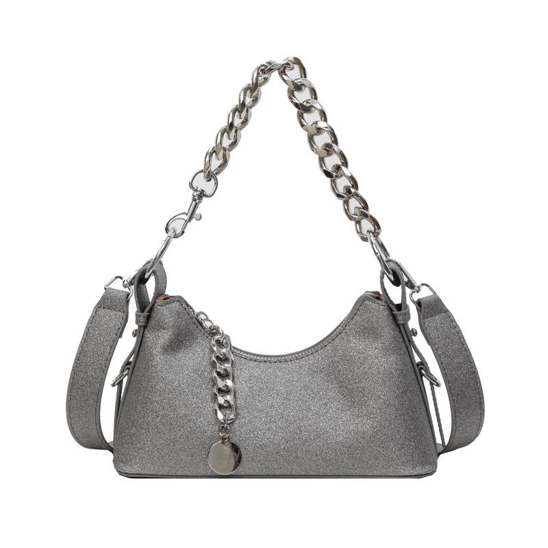 

Сумка Женская Модная Универсальная На Плечо Под Мышку серый