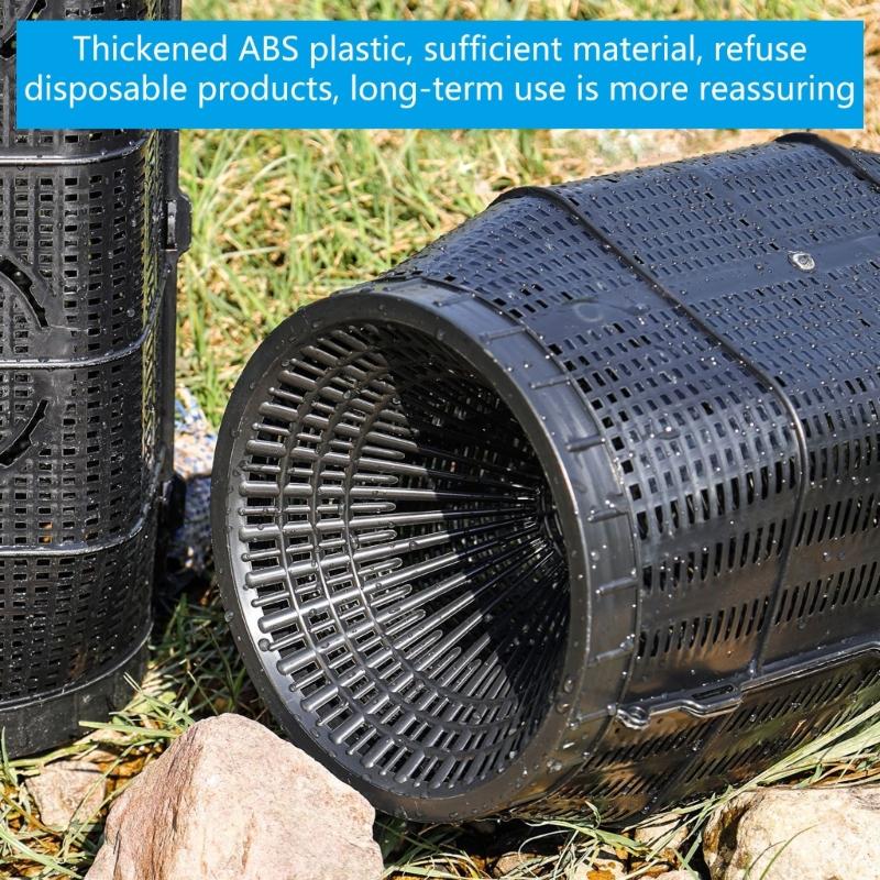 Fishing Distance Cage Feeders Basket Round Square Fishing Feeders Cage Fishing Trap Baits Cage Tackle Accessory