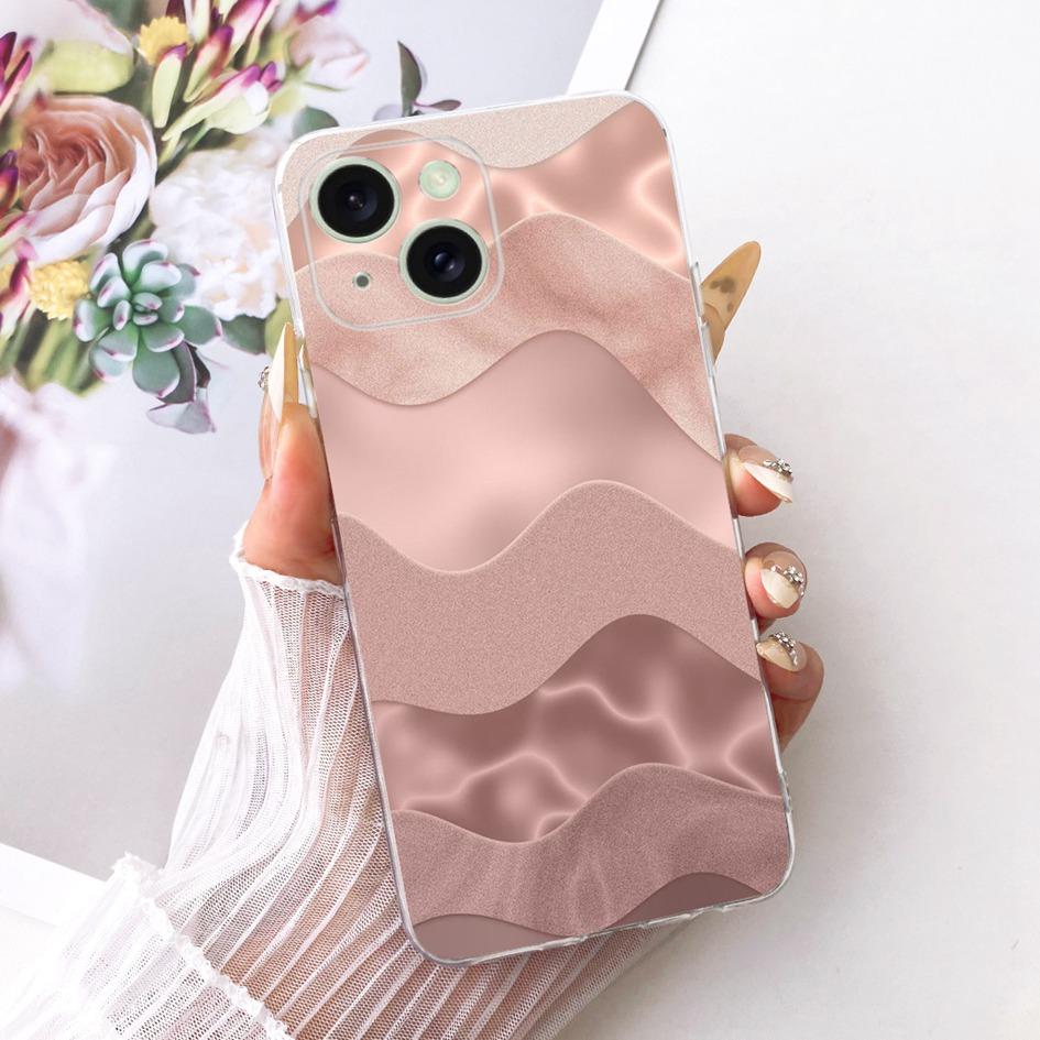 For iPhone 15 Case For iPhone 15 Plus Cover Fashion Cartoon Dragon Tiger Wolf Soft Slim Silicone Shell For iPhone15 Pro Max Capa