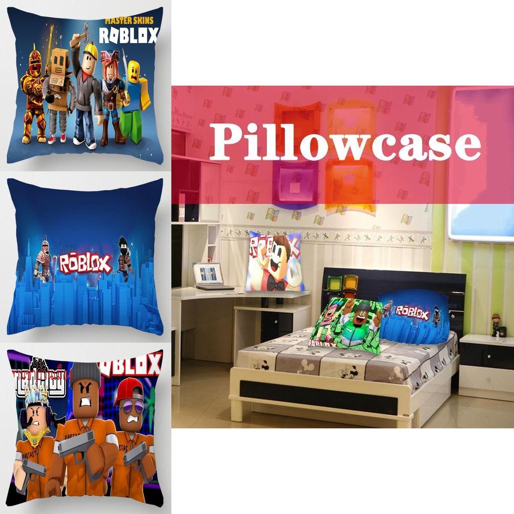 Fronha Aconchegante Temática Roblox Para Decoração de Sofá e Carro