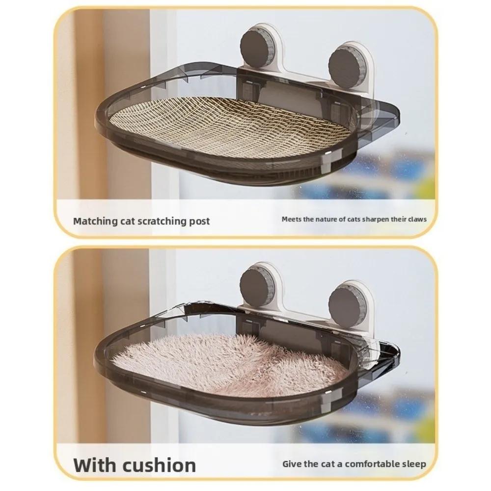 Suction Cup Cat Window Hammock Hanging Ultra Strong Load-bearing Cat Climbing Frame Easy Mounted Cozy Perch Bed