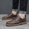 Wear Resistant Men'S Leather Shoes New Fashion Loafers Trendy Versatile Business Shoes Casual Male Formal Shoe