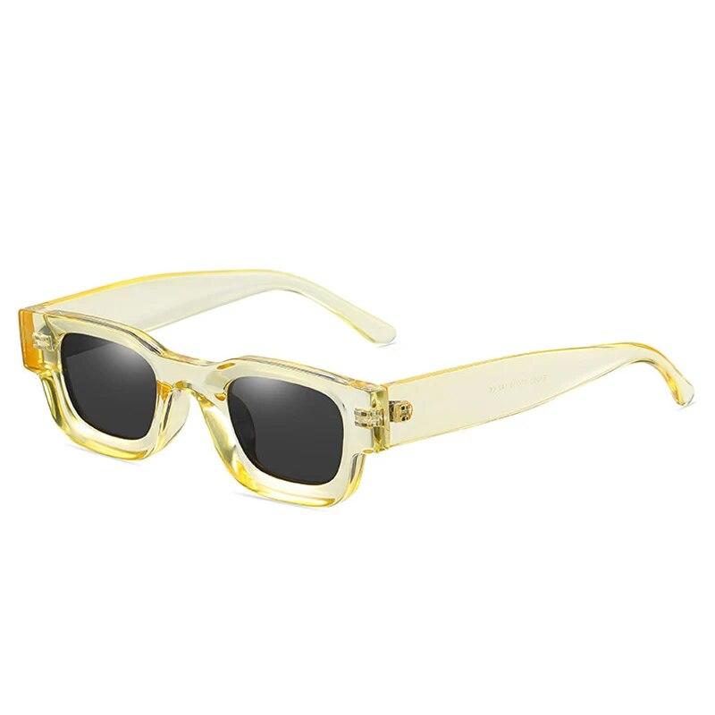 Fashion Small Square Polarized Sunglasses Retro Punk Shades UV400 Trending Sun Glasses