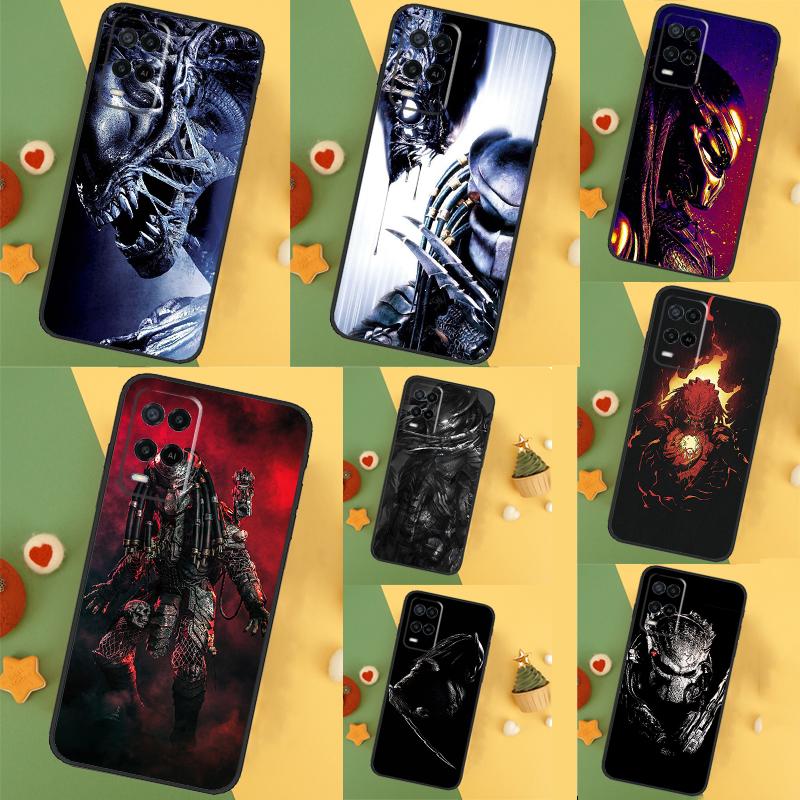 Alien Predator For OPPO A74 A94 A17 A16 A15 A79 A58 A78 A98 A77 A5 A9 A96 A76 A52 A72 A57S A54S A53S Case