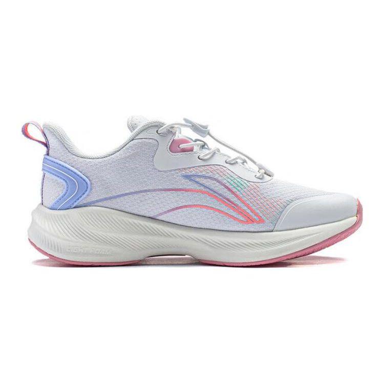 Li Ning Childrens Glow In The Dark Running Shoes Kids Sneakers White YKFT062-4