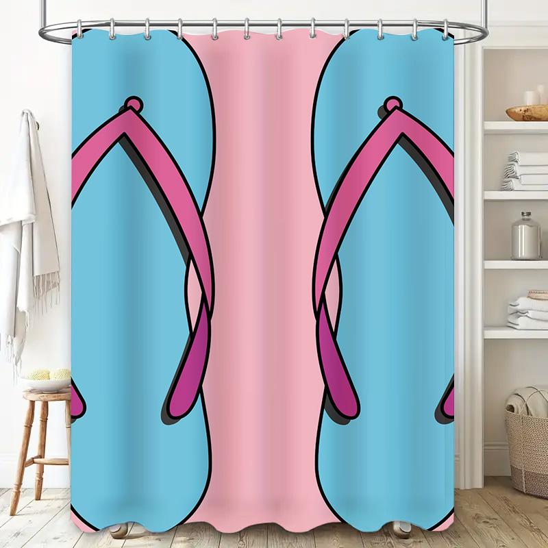 Romantic Yellow Hearts Shower Curtain Waterproof Fabric Decor for Bathroom Trendy Home Decoration Accessories (L) 180x240cm