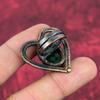 Faceted Zambian Emerald Ring Copper Wire Wrapped Adjustable Ring Handmade Jewelry Genuine Gemstone Ring Antique Copper Jewelry Gifts For Him