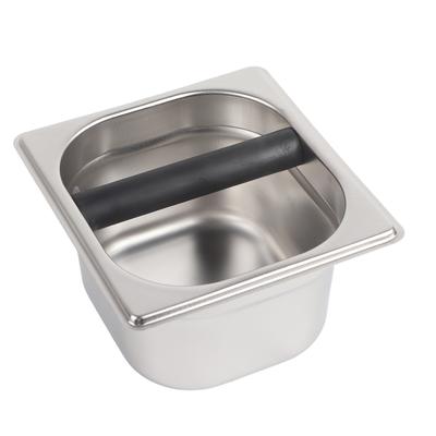 Stainless Steel Holder Container Knock Box Tool Accessory for Professional Coffee Maker Machine