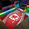 Middlesbrough Design Crystal Velvet Carpet Cozy Non?Slip Printed Rug For Bedroom Living Room Entrance