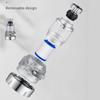 Kitchen Faucet Water Filter Pressurized Bubbler Chlorine & Heavy Metals Removal Hard Water Purifier with Basin Extender