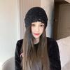 Knit Hat For Women With Breathable Tactile Texture For Autumn Fashion Style