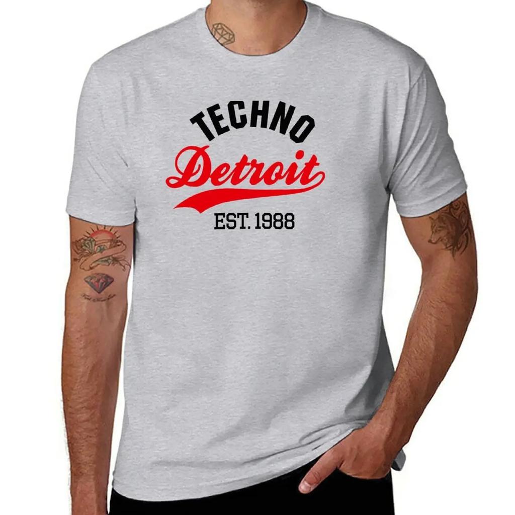 Techno Detroit est.1988 T-Shirt sublime vintage mens clothing