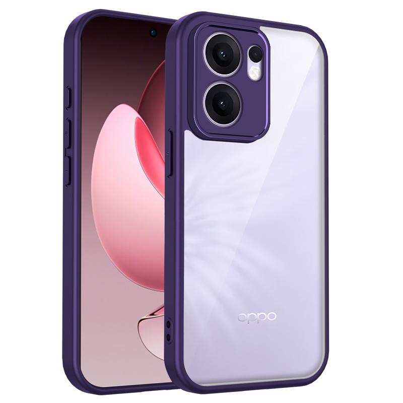 OPPO A5X 4G CPH2725 Case Shockproof Silicone Bumper Clear Back Hard Cover Matte Phone Case for OPPO A5X OppoA5X 4G CPH2725