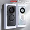 For Honor X50 Magsafe Magnetic Matte PC Phone Case For Huawei Honor 90 Pro Wireless Charging Adsorption Back Cover