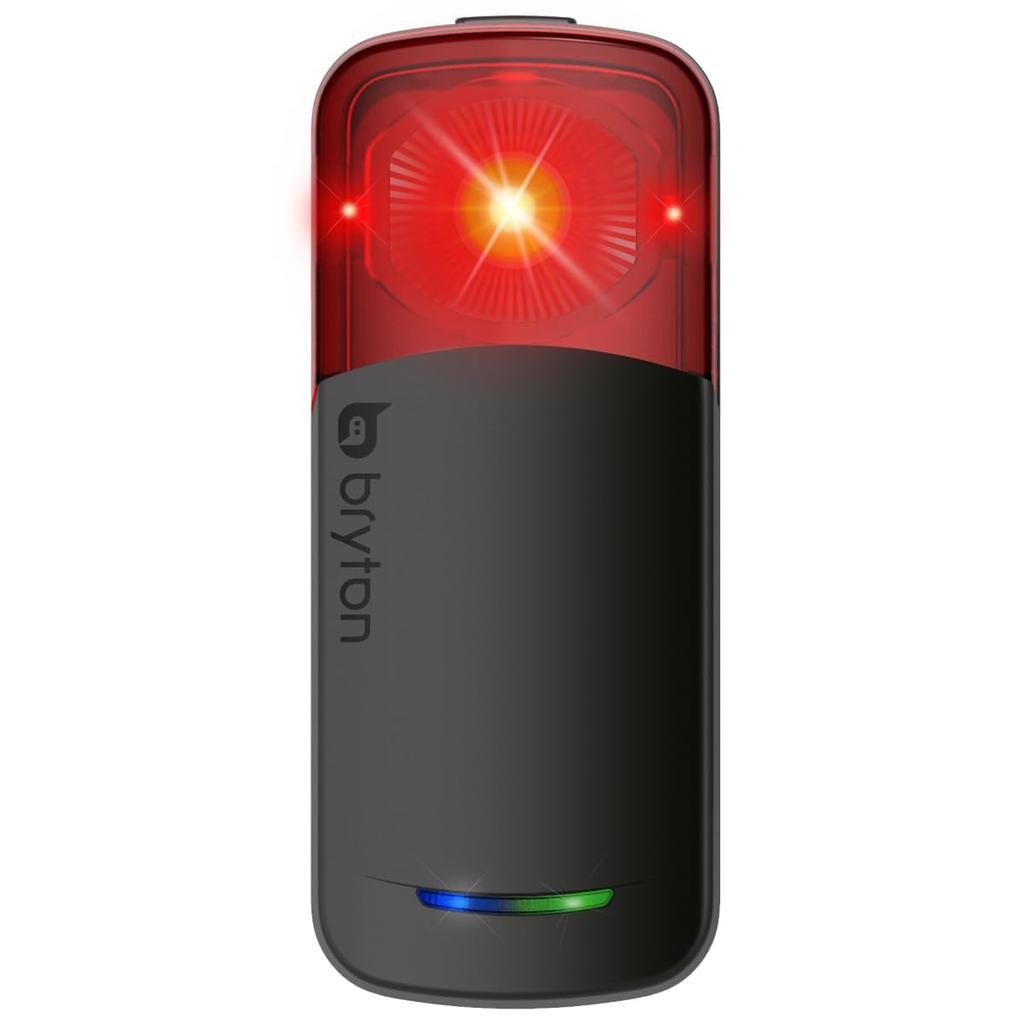 Bryton Gardia R300L Bicycle Rear Radar Rear View Radar Tail Light Detects Vehicles Approaching from Behind Up To 190m Equipped with Brake Light