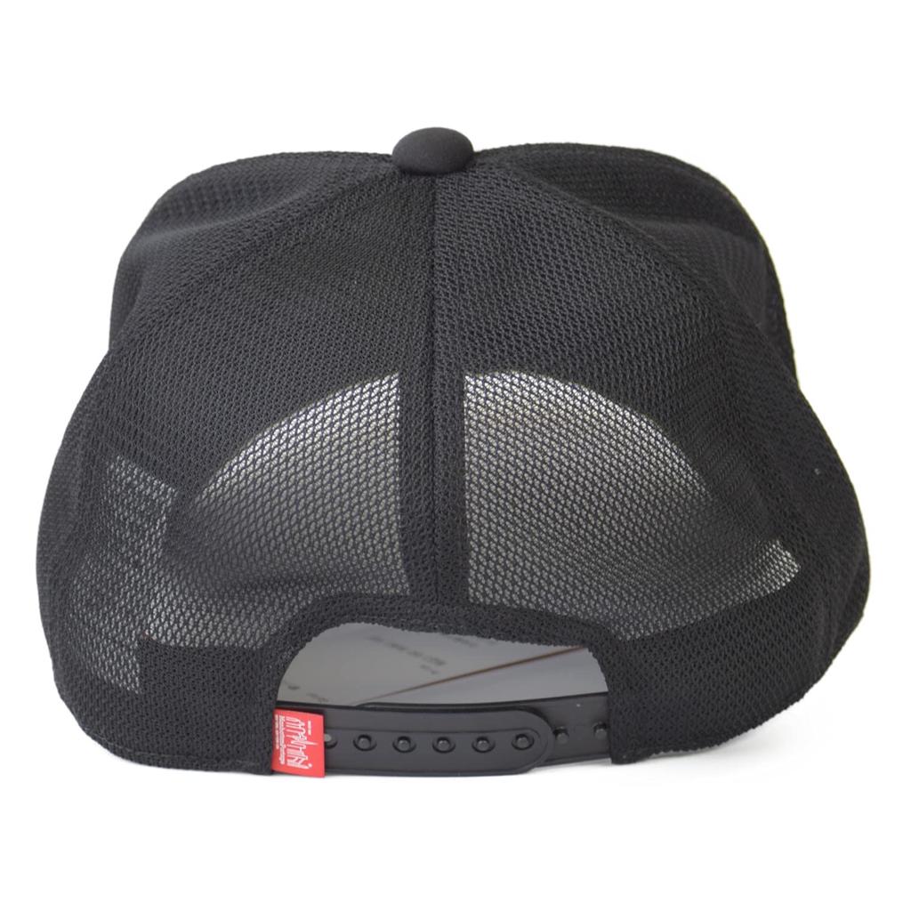 Manhattan Portage Cap US Logo Mesh Baseball 001 White Black