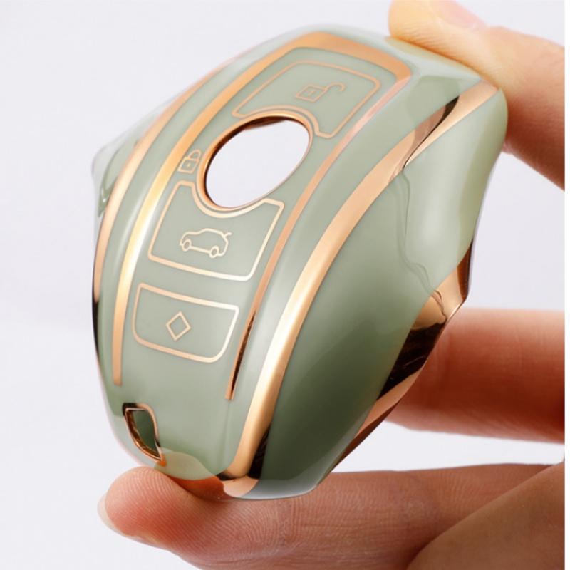 Neue Mode TPU Auto Smart Schlüssel Etui Hülle Für BMW 1 3 5 7 Serie X1 X3 X4 X5 F10 F15 F16 F20 F30 F18 F25 M3 M4 Geschützter Schlüsselanhänger Fob