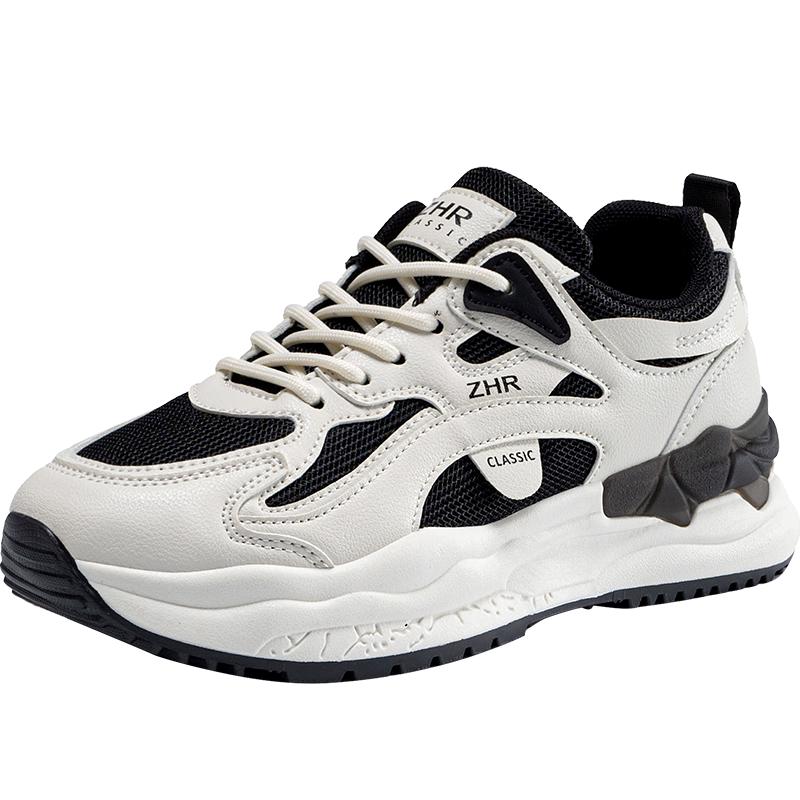 ZHR CS58 Women s Lightweight Color-block Platform Sneakers 39
