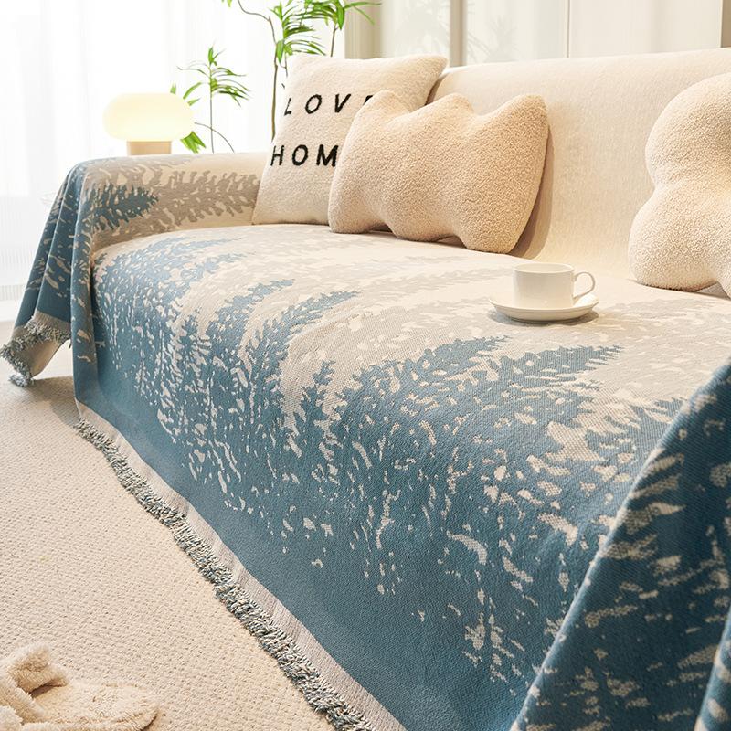 Spring Sofa Cover Ins Wind Chenille Sofa Cover High-end Four-season Universal Sofa Cover