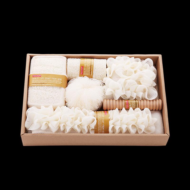 ANCHOW 6-Piece Travel Bath Set