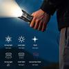 Rechargeable LED Flashlight Zoomable Torch with LCD Display 6 Modes Powerful Flashlight Fishing Camping Lantern Long Range Portable Accessories