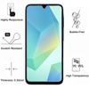 Shockproof Case - Phonillico® - Samsung Galaxy A16 4G/5G - Flexible - Transparent - 2 Tempered Glass