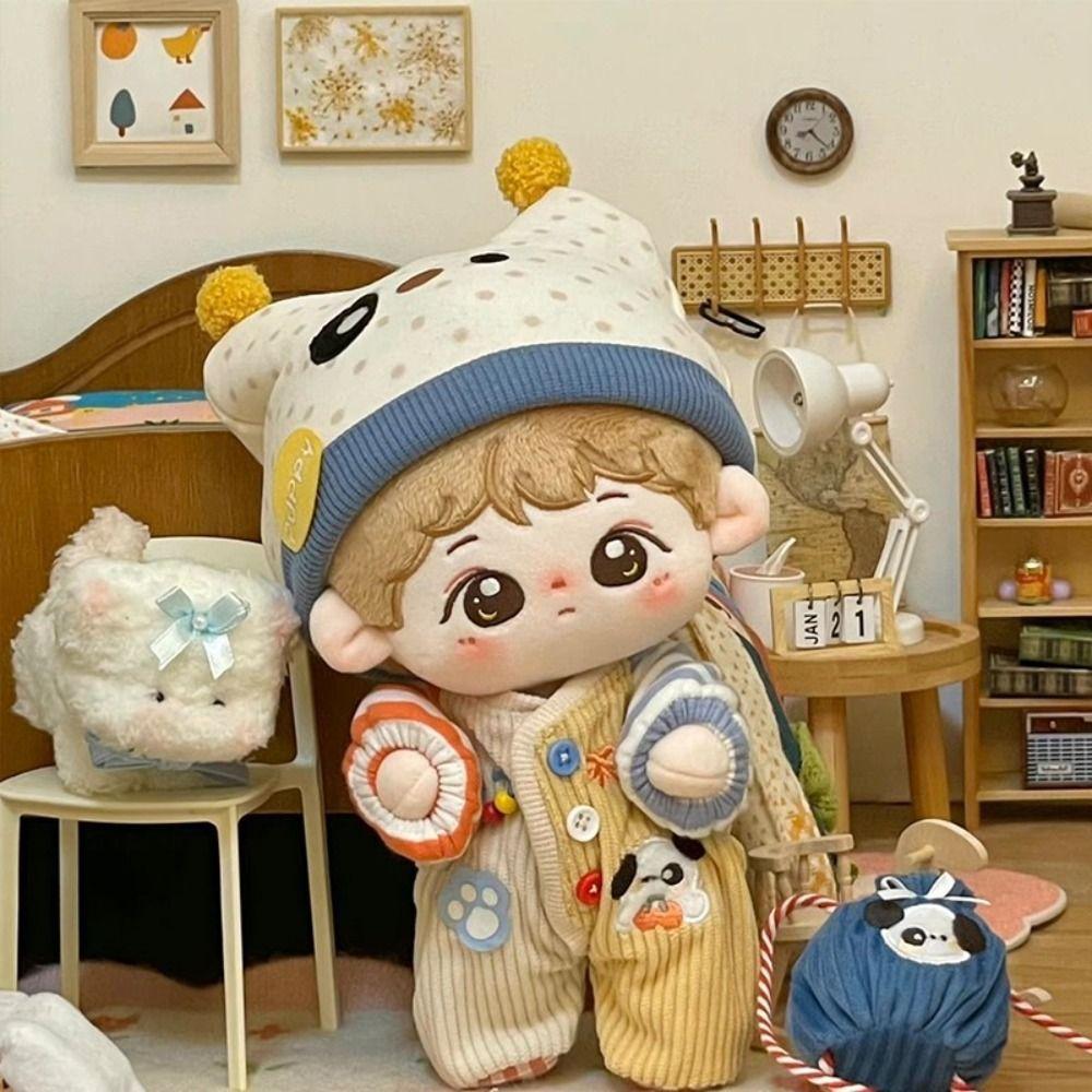

Soft Handmade Cotton Doll Outfit DIY Doll Clothes Accessories Cotton Doll Accessories