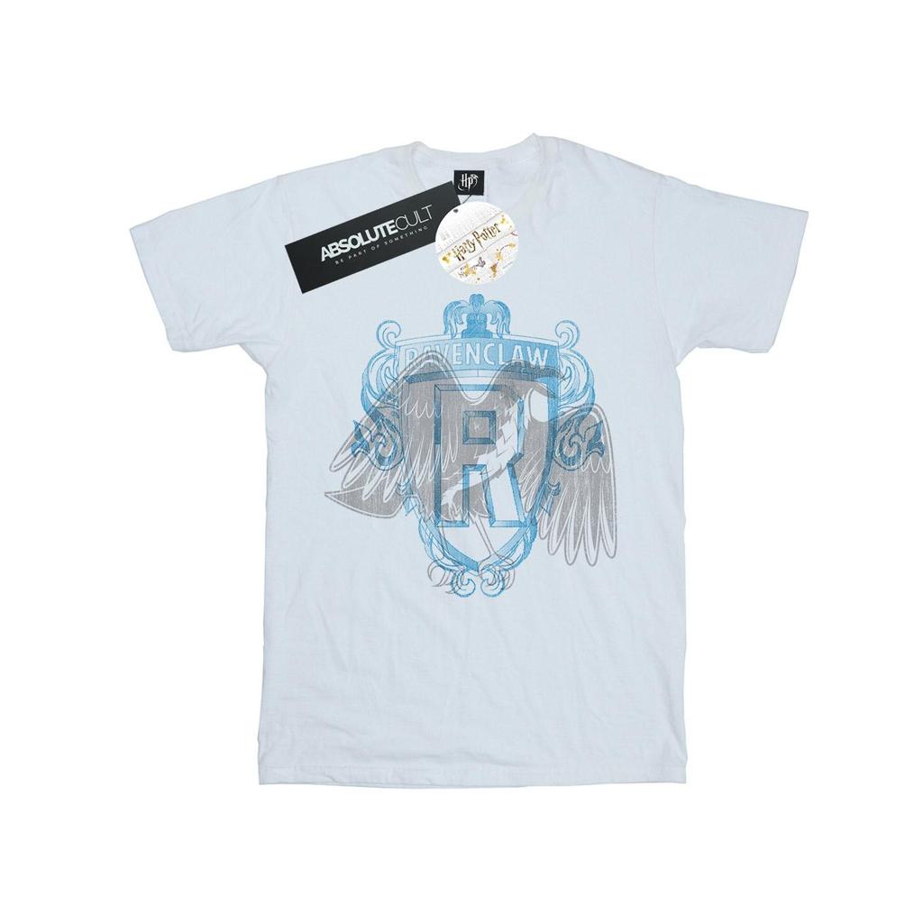 Harry Potter Mens Ravenclaw Raven Crest T-Shirt