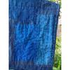 Used B80 Rags Snood Old Cloth Remake Indigo Dye Patchwork Sewing Sashiko