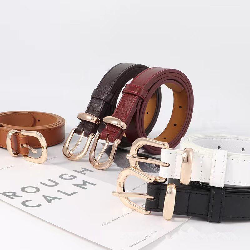 Vintage Stylish Womens Pu Belt For Summer Casual Wear With Buckles Alloy