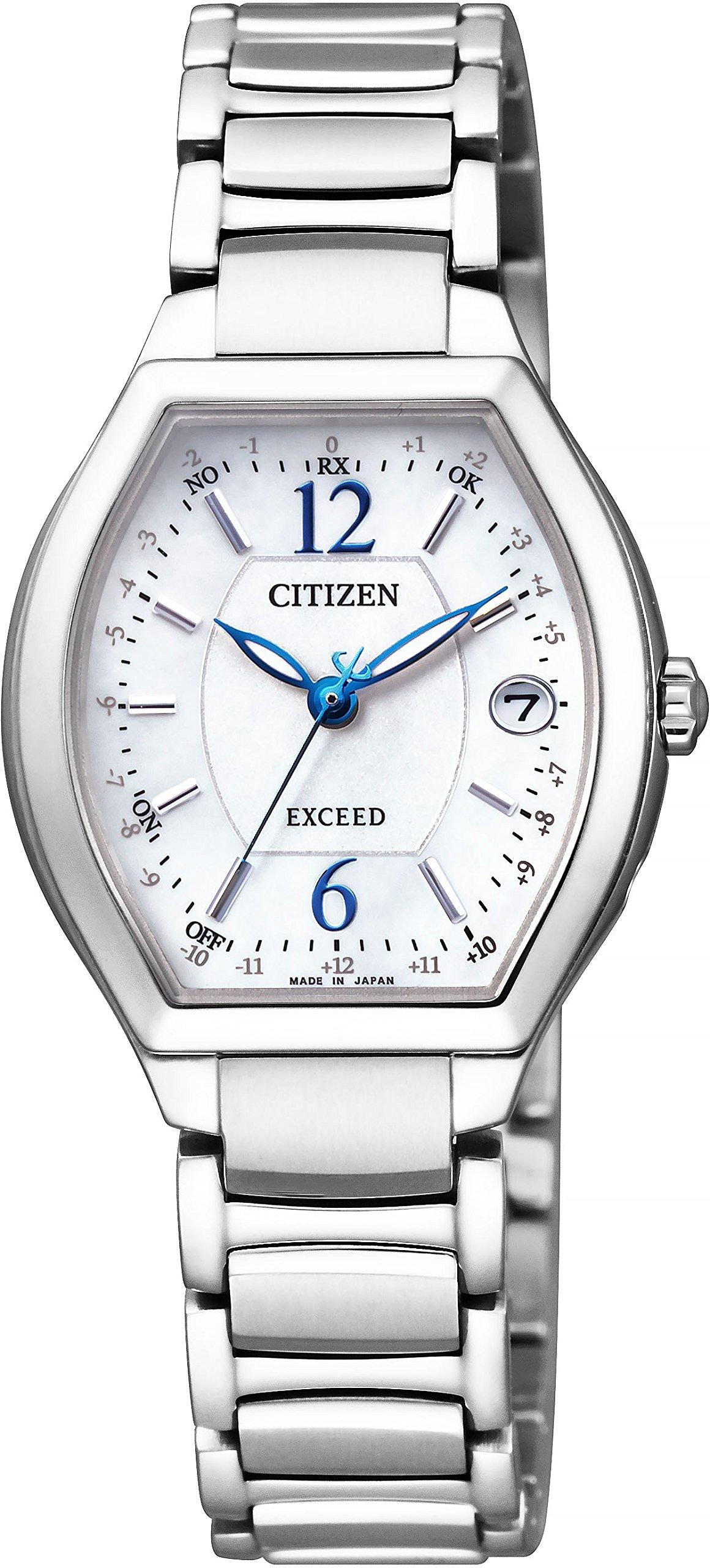 

Годинник Exceed Watch Titania Line Happy Flight Series [Citizen] Eco-Drive Радіокерований ES9340-55W Жіночий