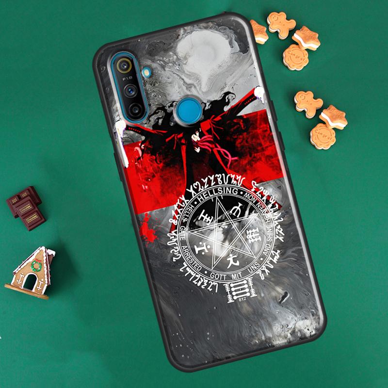 Anime Hellsing Alucard Für OPPO Realme GT Neo 2 Master C21 8 Pro 8i 9i Fall Für OnePlus 9 Pro 10 Pro 8T 9R Nord2