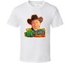 JR Ewing Larry Hagman Dallas TV Show Who Shot JR Retro Classic T Shirt