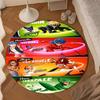 Mira-culous Adventures Round Rug for Livingroom,Bedroom, Palyroom, Chair Rug, Area rug, Circle Carpet, Large Size Decor Fan Christmas gift