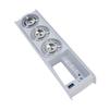 Cooling Fan for Slim Console 9 Blades 2 Speeds USB3.0 Game Console External Cooler Fan with 7 Color Light for Both Disc and Digital Editions