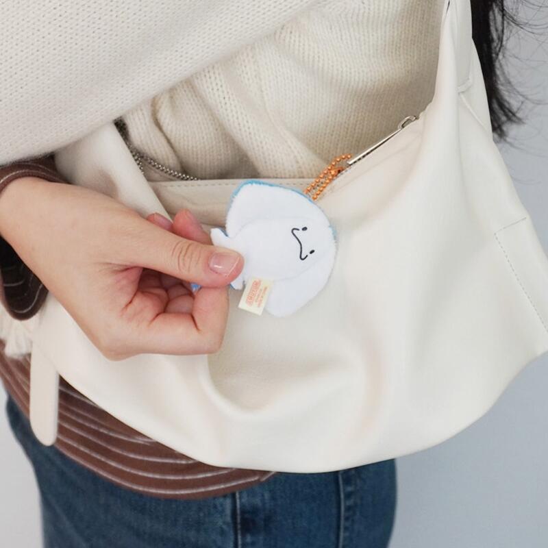 Amuse Gaori Sea Animal Doll Keychain Genuine White Charm