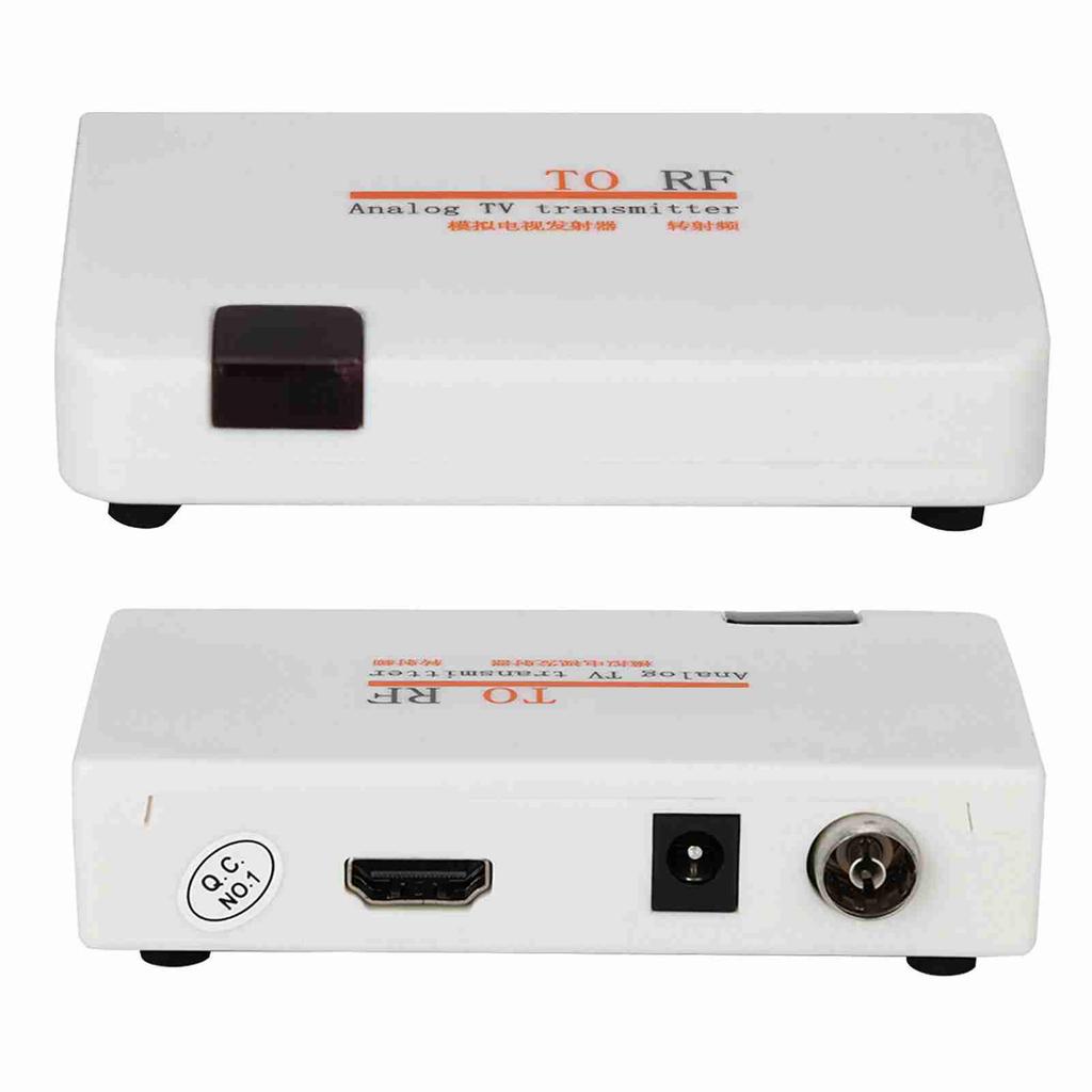 HDMI to RF Coaxial Converter Adapter Box Support 480I 480P 576I 576P 720P 720I 1080I 1080P (100 240V)EU