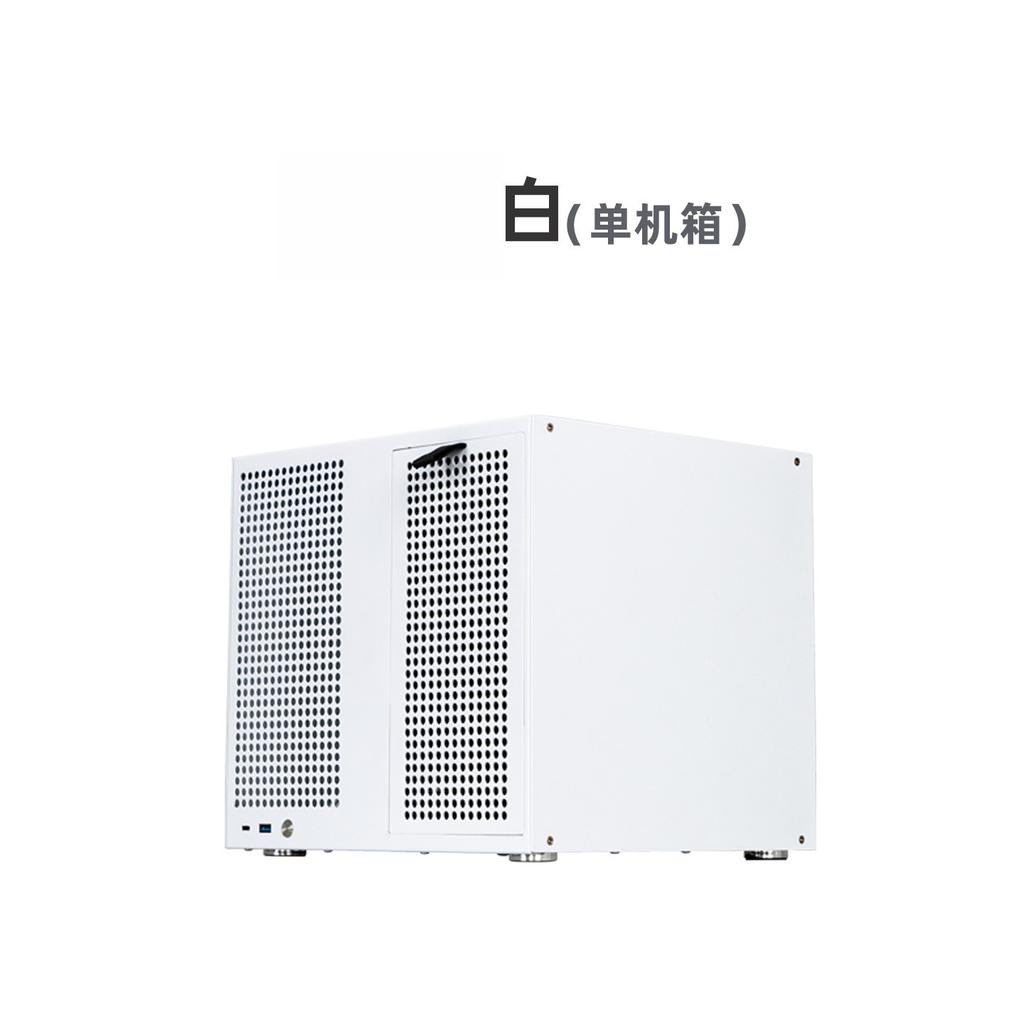 8-Bay NAS Case,Full-Height PCIe ATX Power Supply Case,Compact MATX Motherboard Storage Server for DIY Data Center