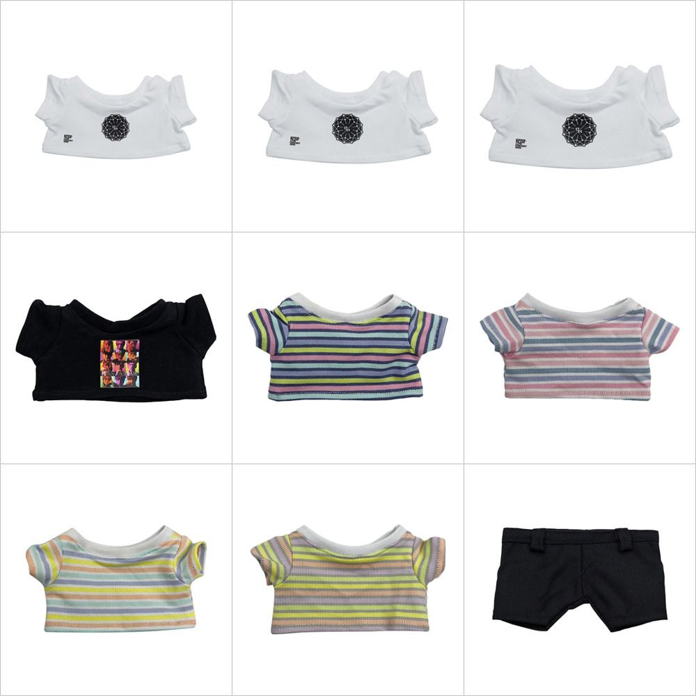 Accessories Cotton Stuffed Dolls Mini Clothes 10cm/15cm/20cm Doll Clothes Doll Hoodies Doll T-shirt