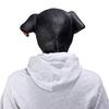 Cute Dog Mask Cosplay Funny Big Ear Dogs Animal Latex Helmet Halloween Carnival Dress Up Bar Masquerade Party Costume Props